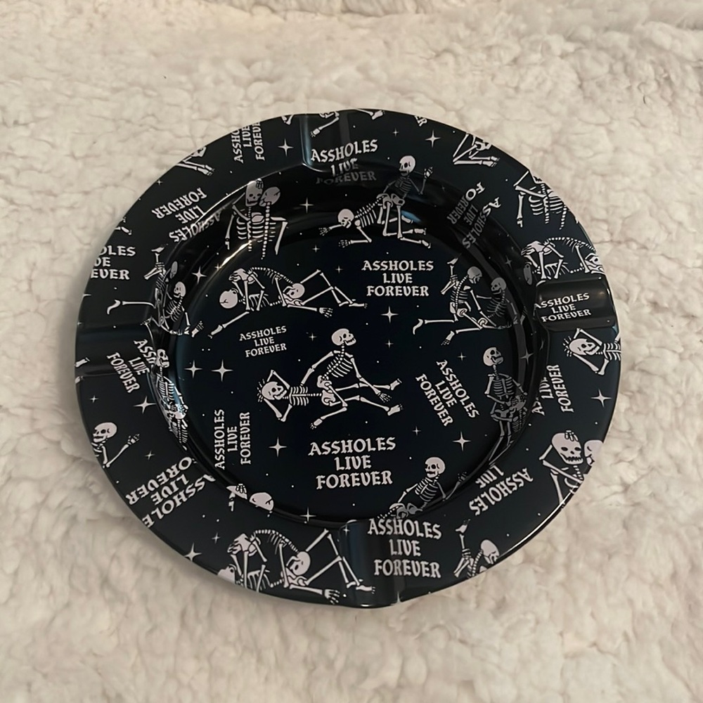 ALF Naughty Skeletons Ashtray